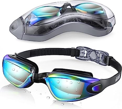 Swim Goggles, Swimming Goggles No Leaking Adult Men Women Youth