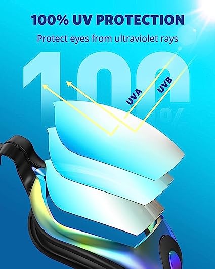 Swim Goggles, Swimming Goggles No Leaking Adult Men Women Youth