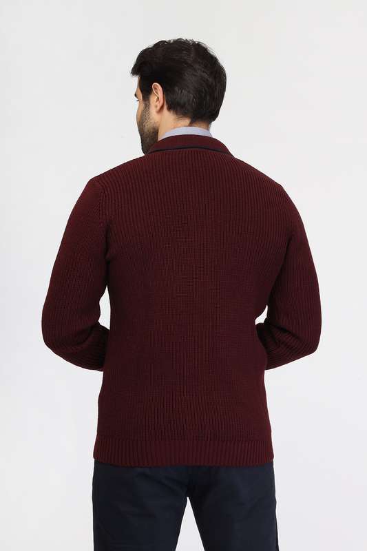 Pullover Maroon 26