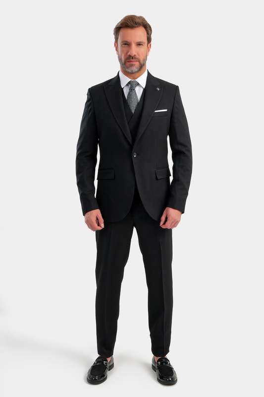 Men"s suits Black-Suits67953