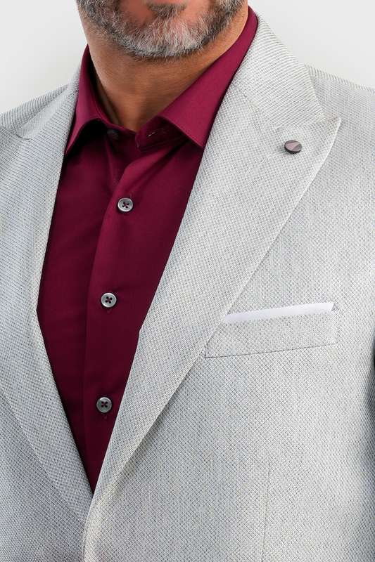 Men Blazer Silver - Blzr66714