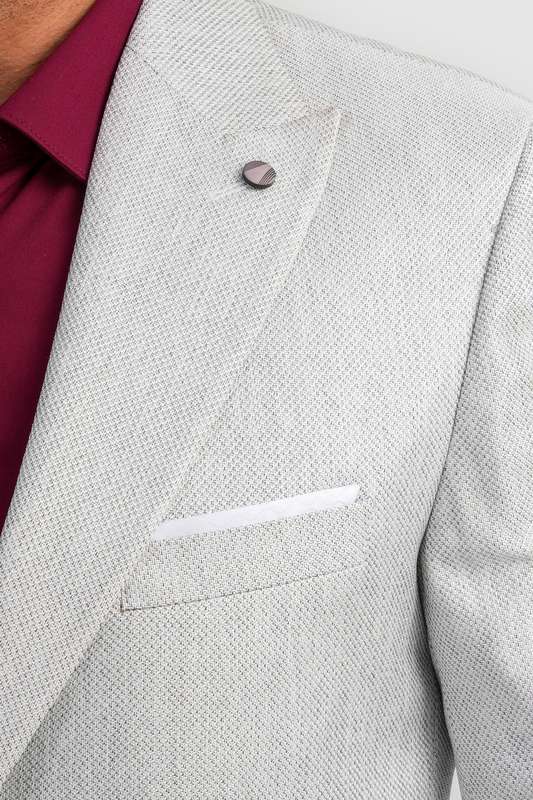 Men Blazer Silver - Blzr66714