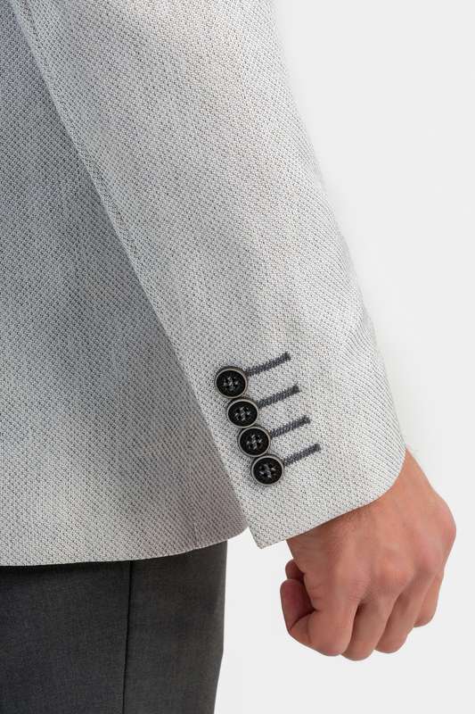 Men Blazer Silver - Blzr66714