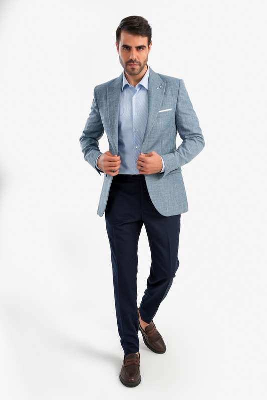 Men Blazer Petrol - Blzr66735