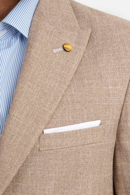 Men Blazer Beige - Blzr66742