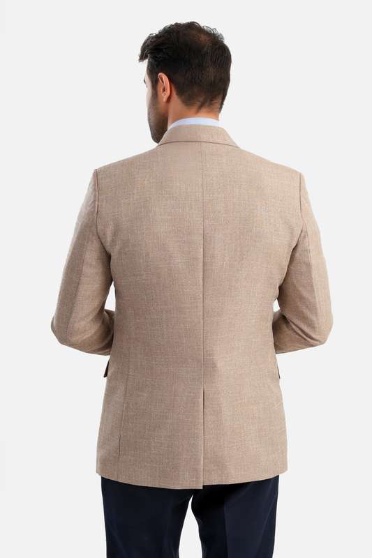 Men Blazer Beige - Blzr66742