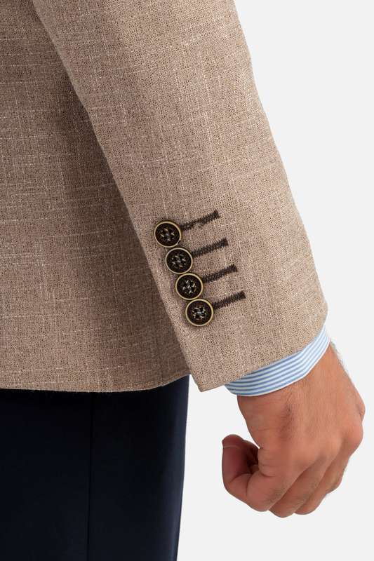 Men Blazer Beige - Blzr66742