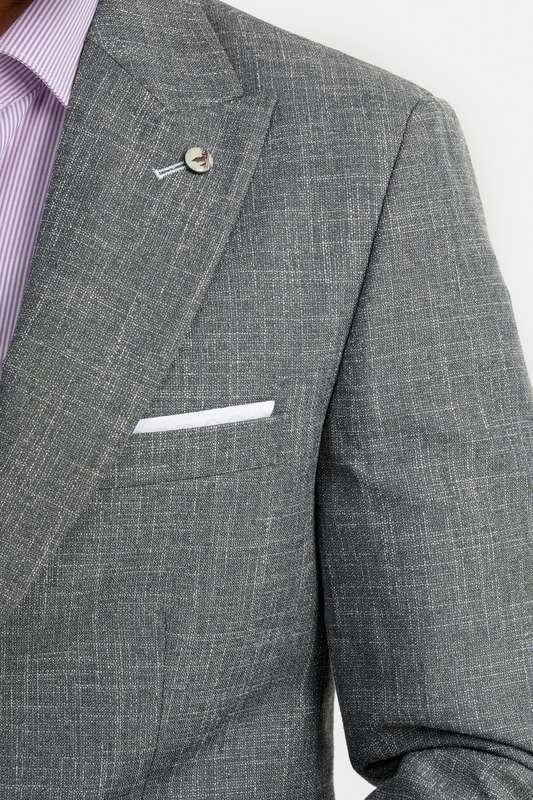 Men Blazer Gray - Blzr66749