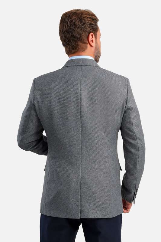 Men Blazer Gray - Blzr66784