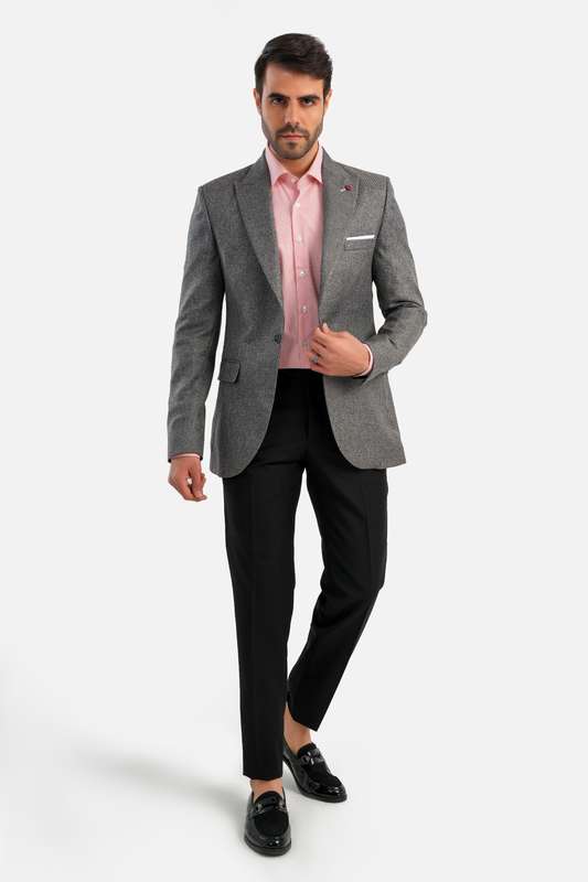 Men Blazer Café - Blzr66805