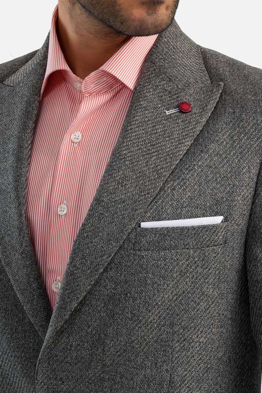 Men Blazer Café - Blzr66805