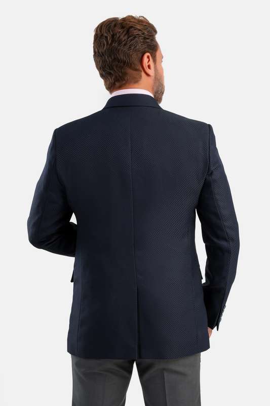 Men Blazer Navy - Blzr66819