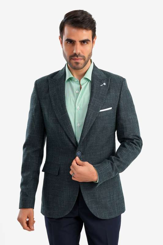 Men Blazer Olive - Blzr67257