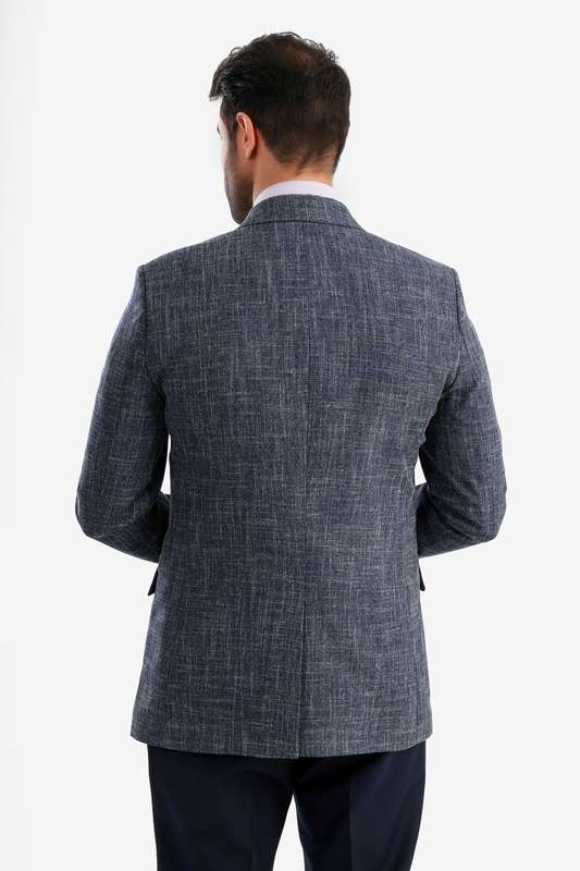 Men Blazer Blue - Blzr67267