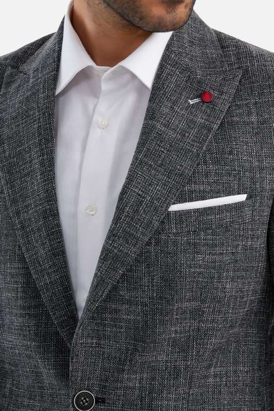 Men Blazer Charcoal - Blzr67276