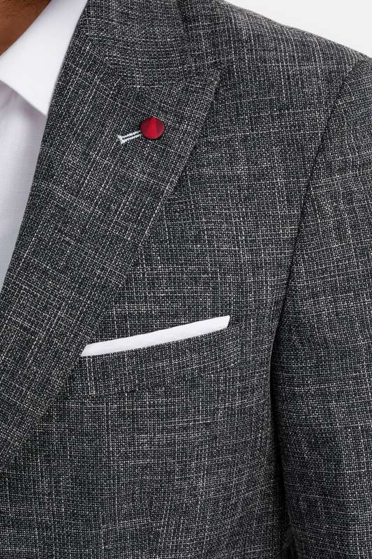 Men Blazer Charcoal - Blzr67276