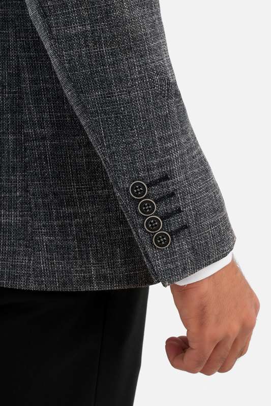 Men Blazer Charcoal - Blzr67276