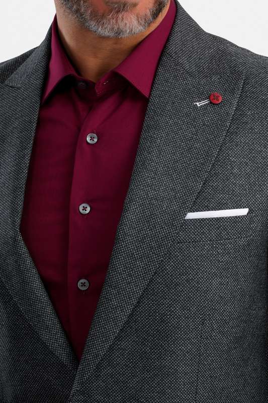 Men Blazer Charcoal - Blzr67291