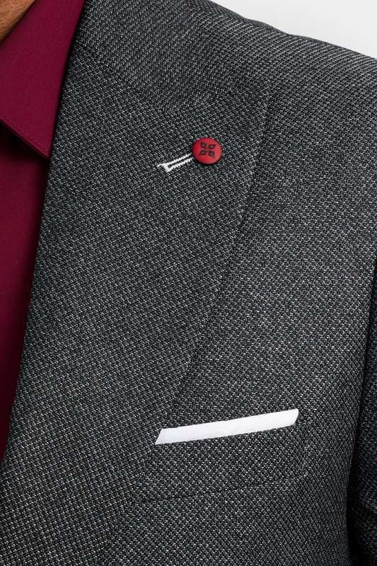 Men Blazer Charcoal - Blzr67291