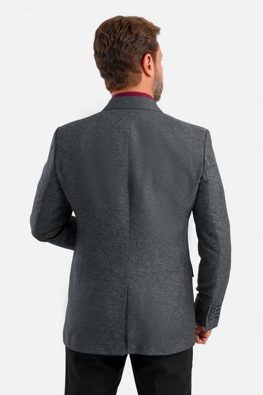 Men Blazer Charcoal - Blzr67291