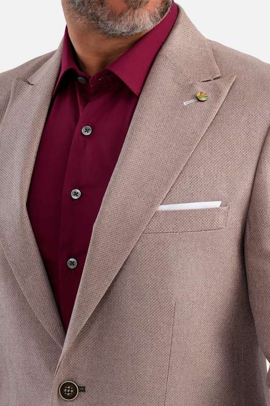 Men Blazer L Cashmere - Blzr67304