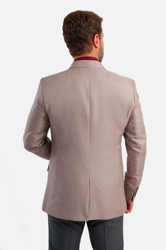 Men Blazer L Cashmere - Blzr67304