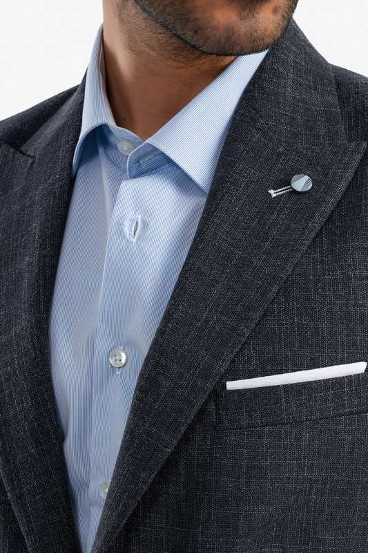 Men Blazer Indigo - Blzr67262