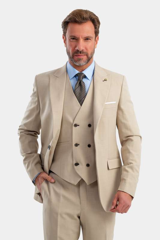 Men"s suits Beige-Suits67973