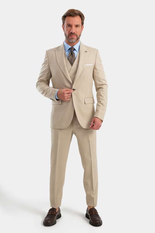 Men"s suits Beige-Suits67973