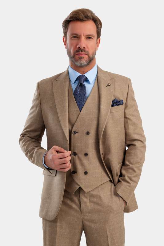 Men"s suits Beige-Suits69189