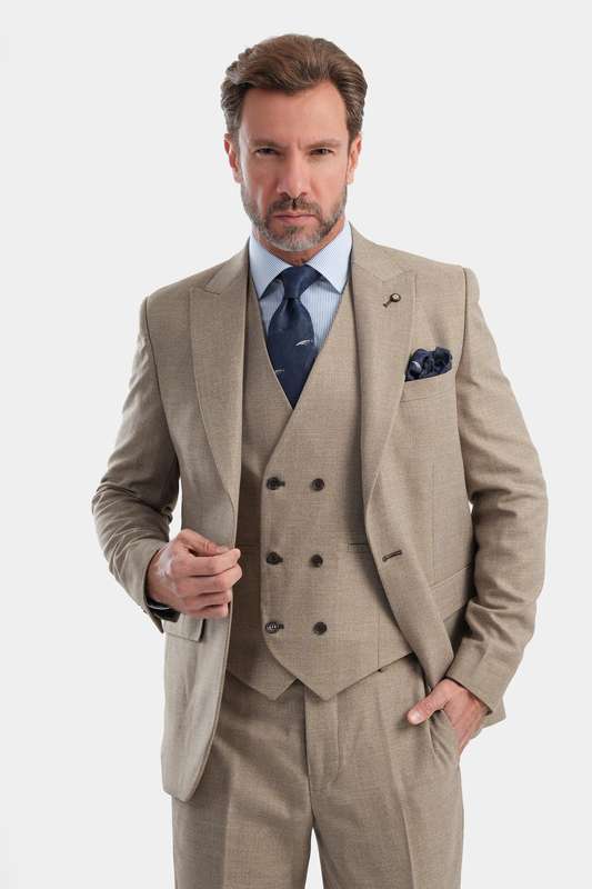 Men"s suits Beige-Suits69205