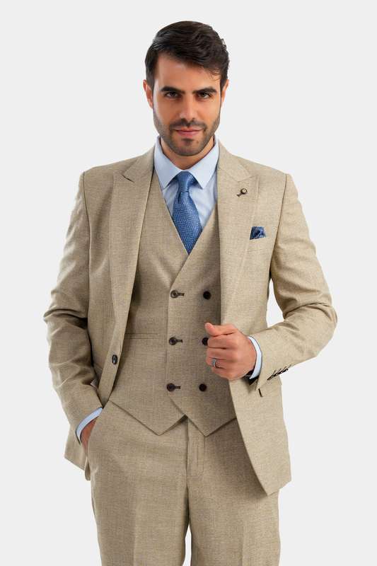 Men"s suits Beige-Suits69285