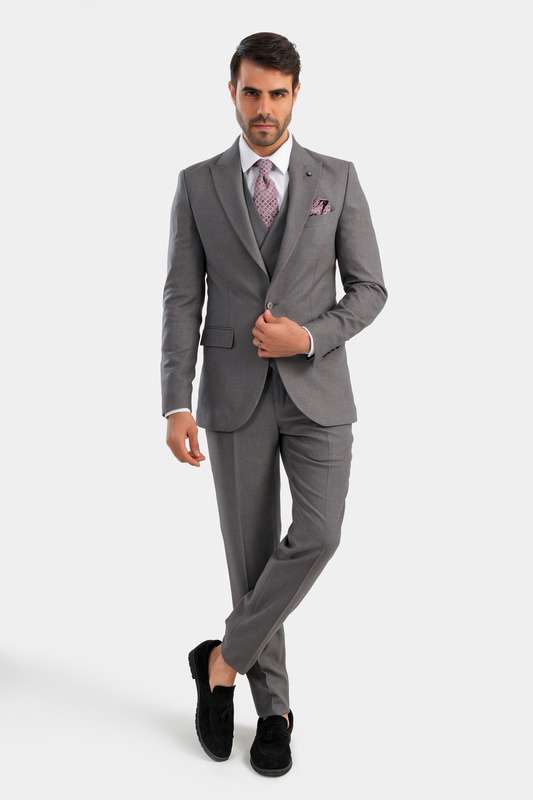 Men"s suits Gray-Suits69365
