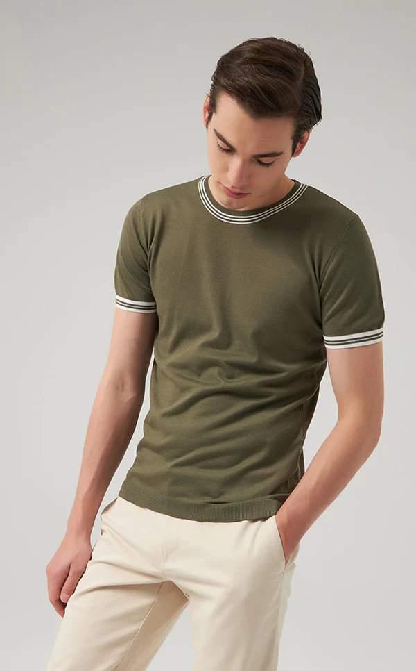 TWN T-Shirt Slim Fit Green