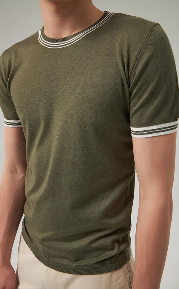 TWN T-Shirt Slim Fit Green