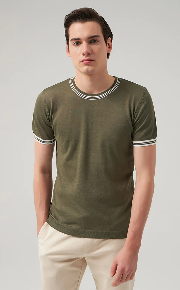 TWN T-Shirt Slim Fit Green