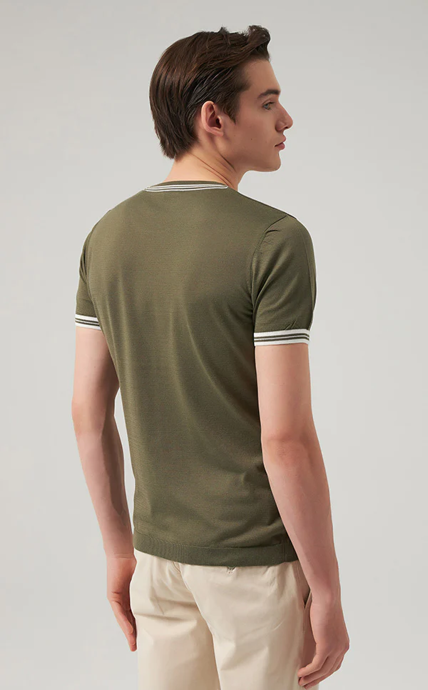 TWN T-Shirt Slim Fit Green