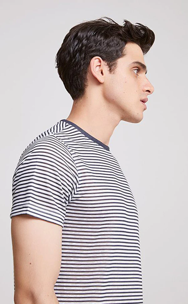 TWN T-Shirt Slim Fit Navy Blue