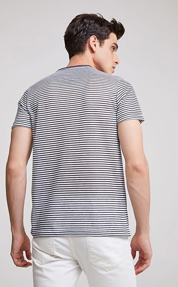 TWN T-Shirt Slim Fit Navy Blue