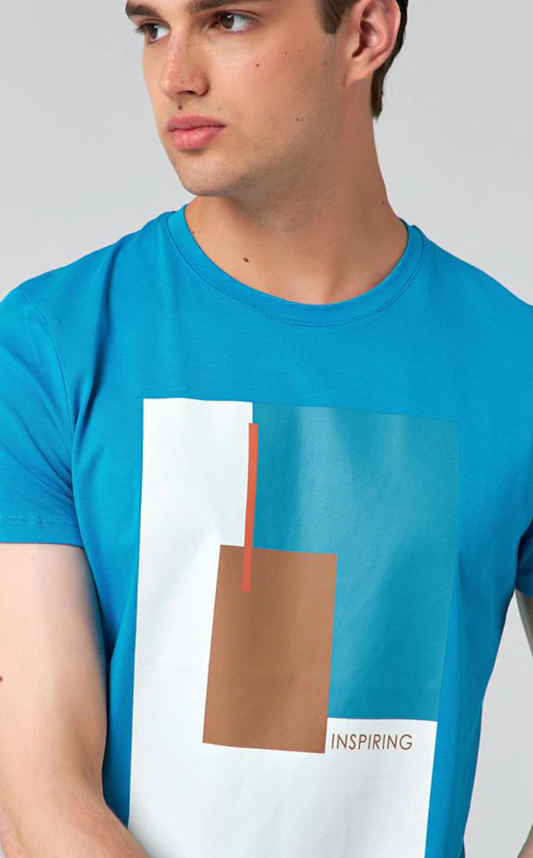 TWN T-Shirt Slim Fit Turquoise