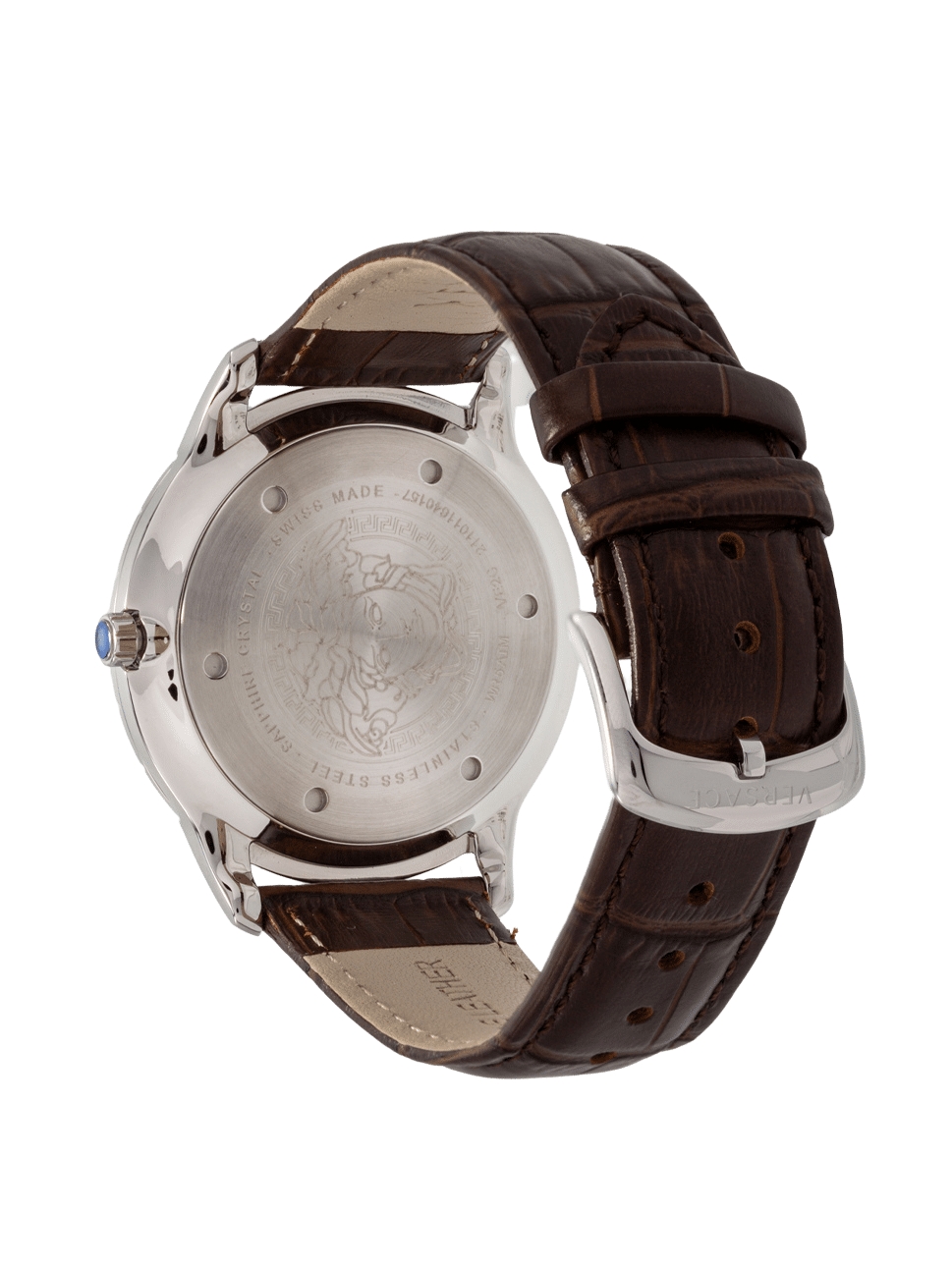 Versace Men"s Univers Qtz Watch, VE2C00121, White Brown, 43mm