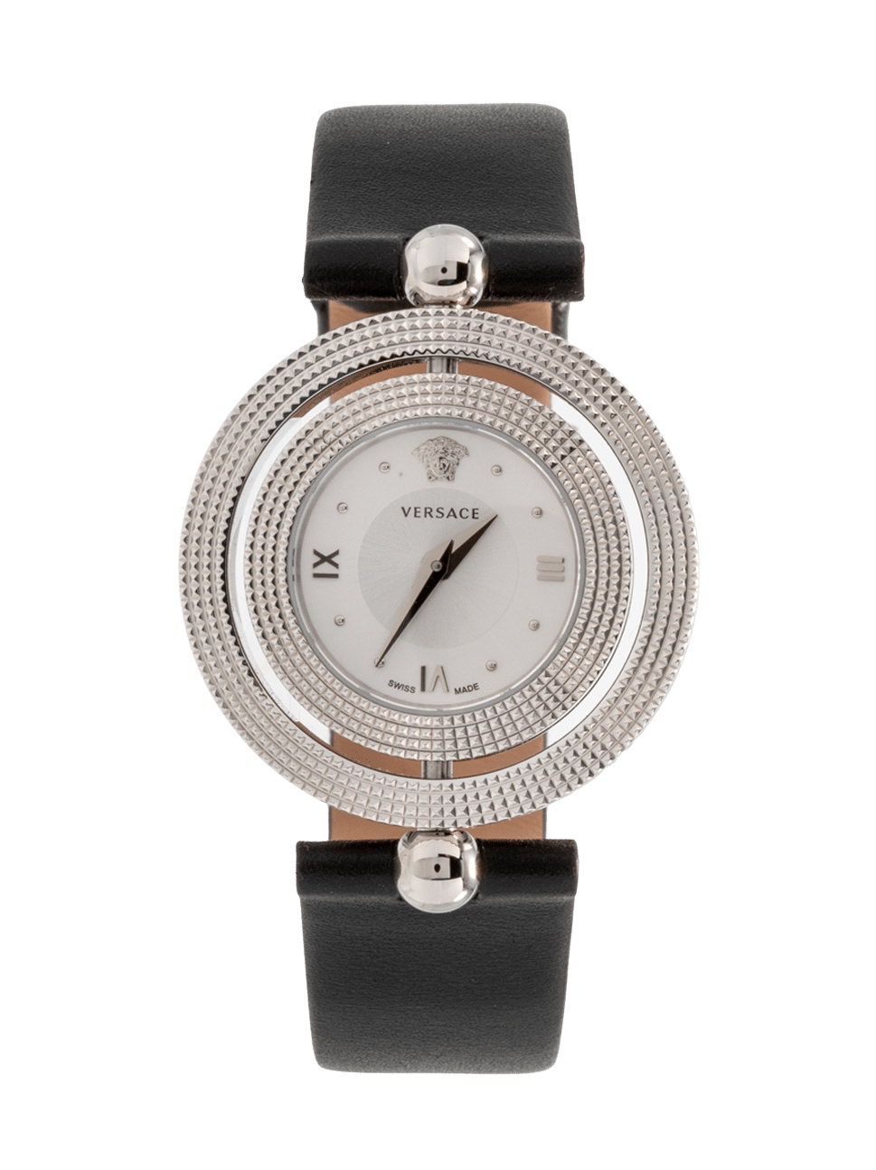 Versace Women"s Eon Watch, VE7900120, Silver Black, 33.6mm