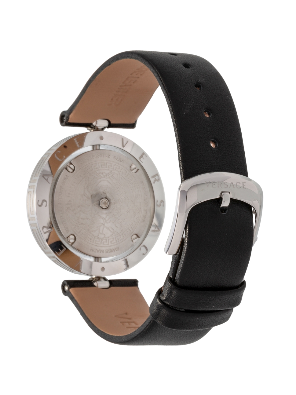 Versace Women"s Eon Watch, VE7900120, Silver Black, 33.6mm