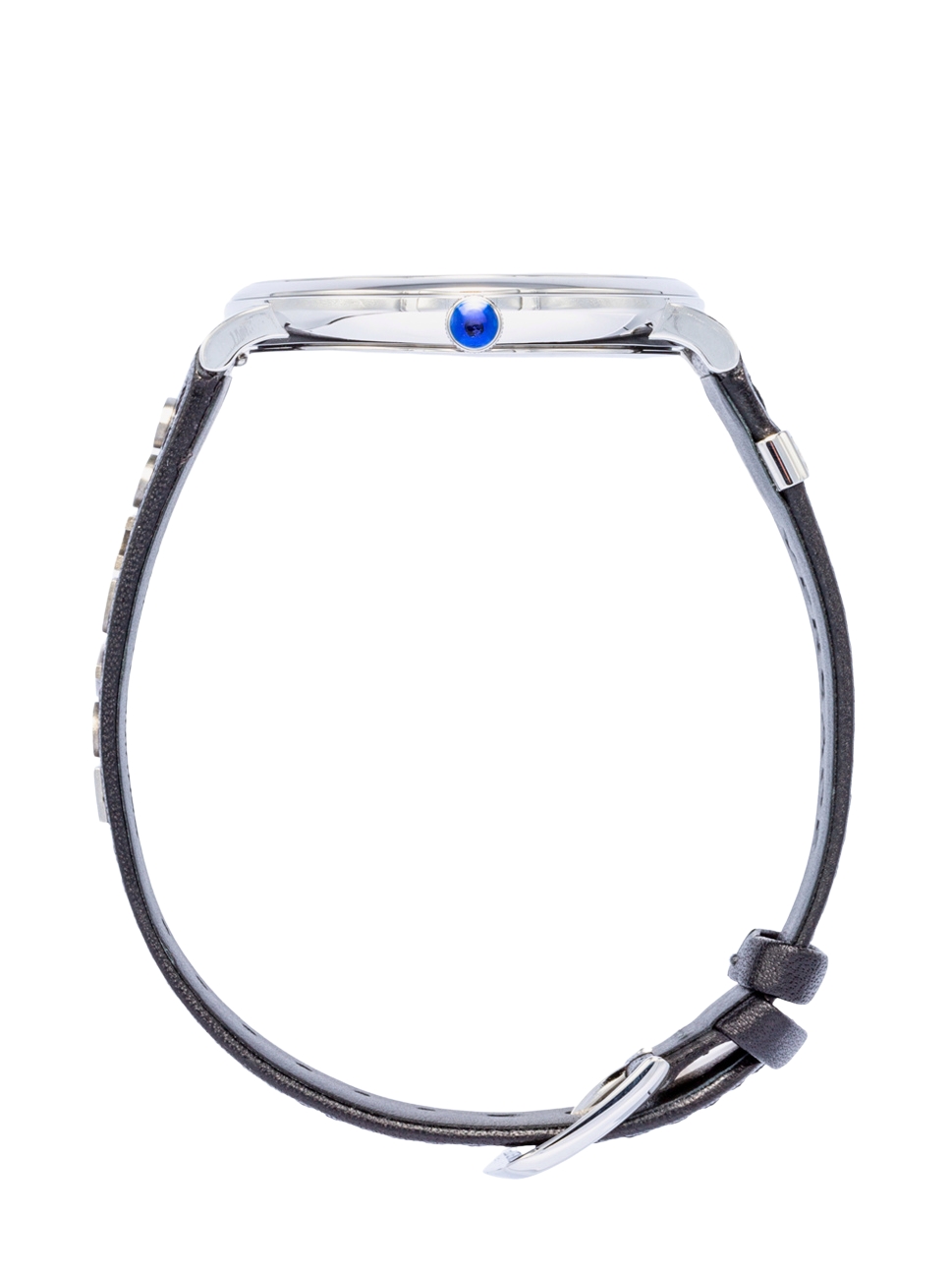 Versace Women"s V Circle Watch, VBQ080017, Silver Black, 42mm