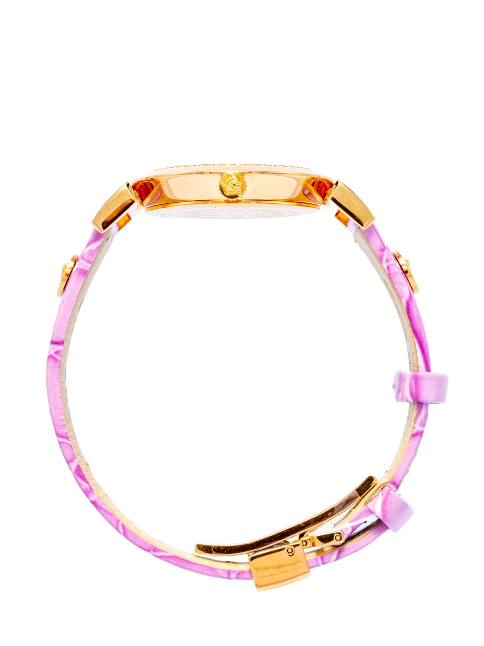 Versace Women"s Vanity Lady Watch, P5Q80D702S702, Gold Purple