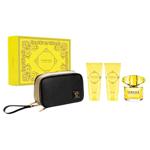 Versace Yellow Diamond L EDT 90 ml +Body Lotion 100 ml +Shower Gel 100 ml +Bag Set