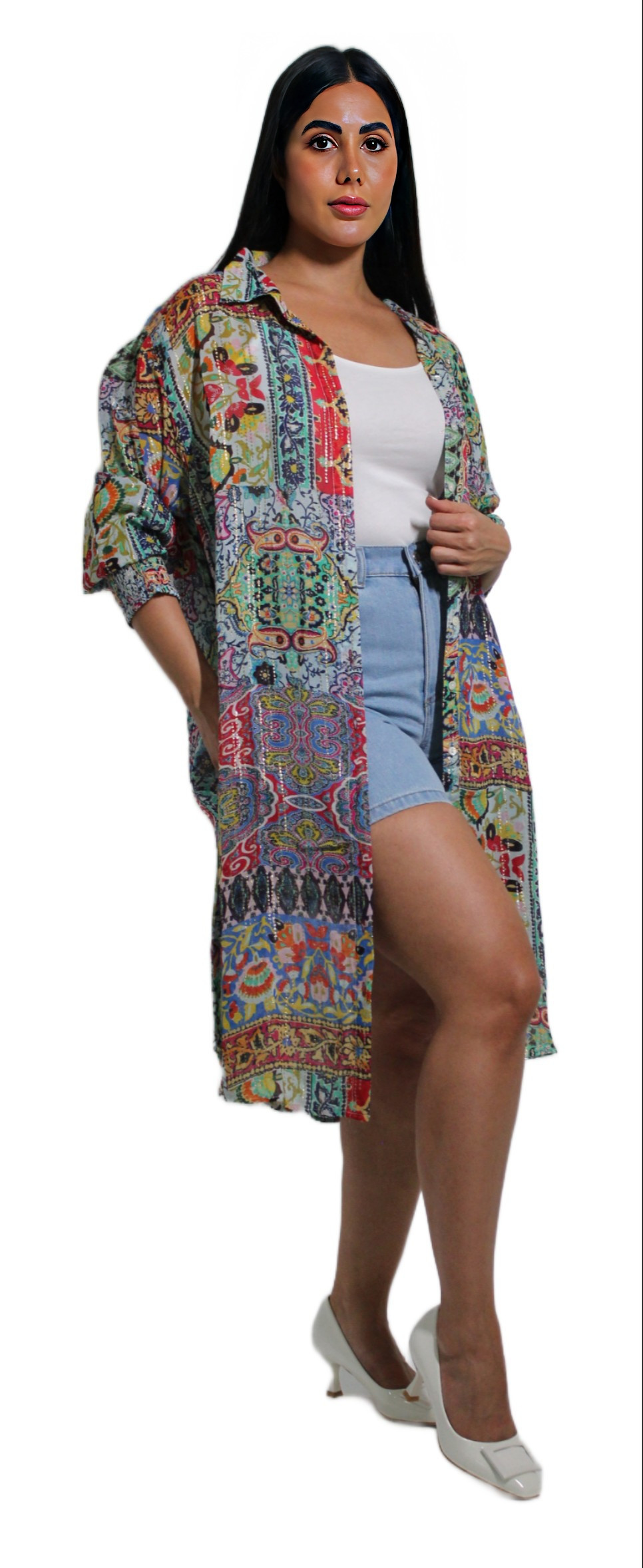 LURX PRINT SHIRT VZG-00013 AFTERSHOCK LONDON