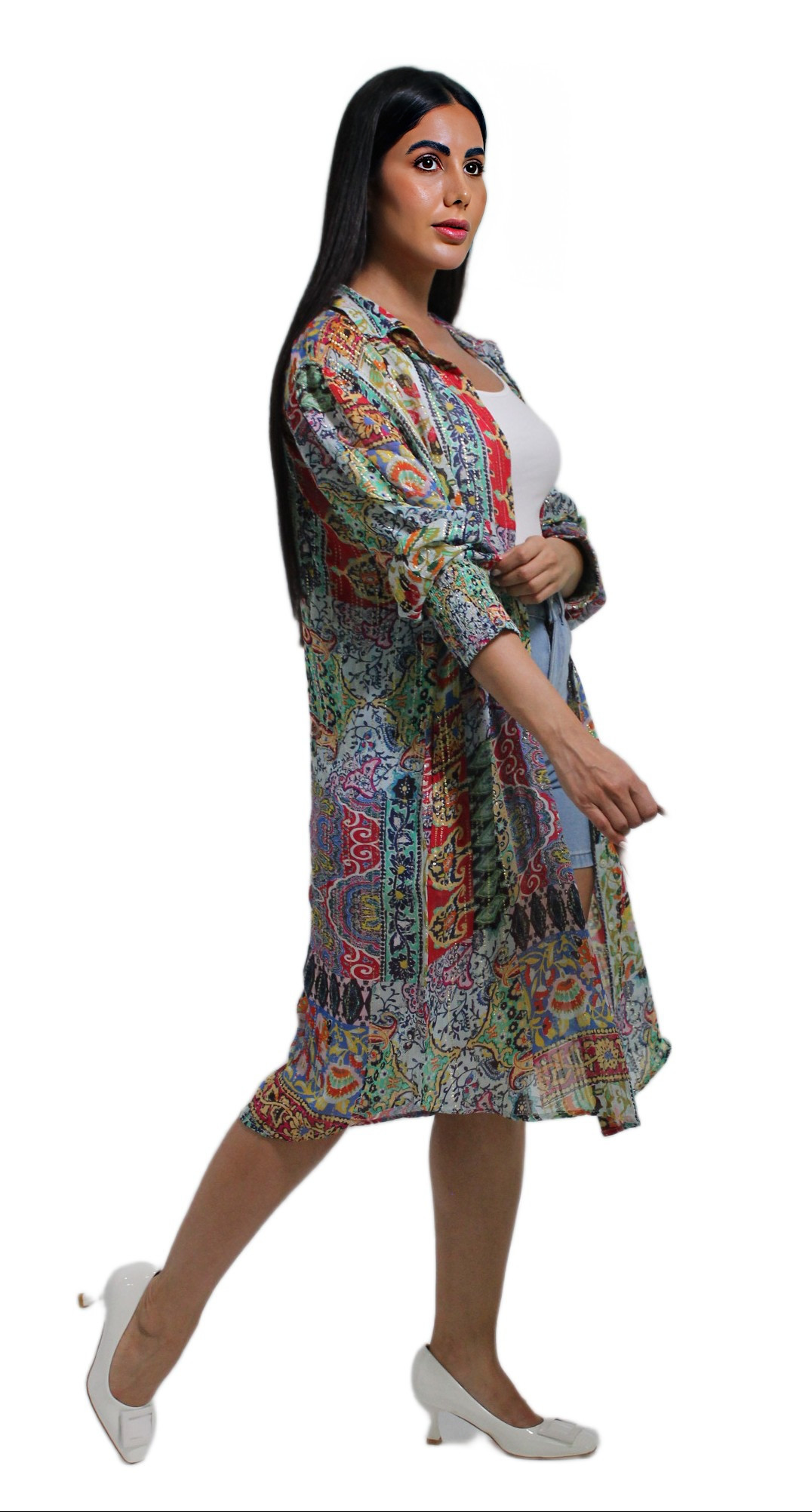 LURX PRINT SHIRT VZG-00013 AFTERSHOCK LONDON