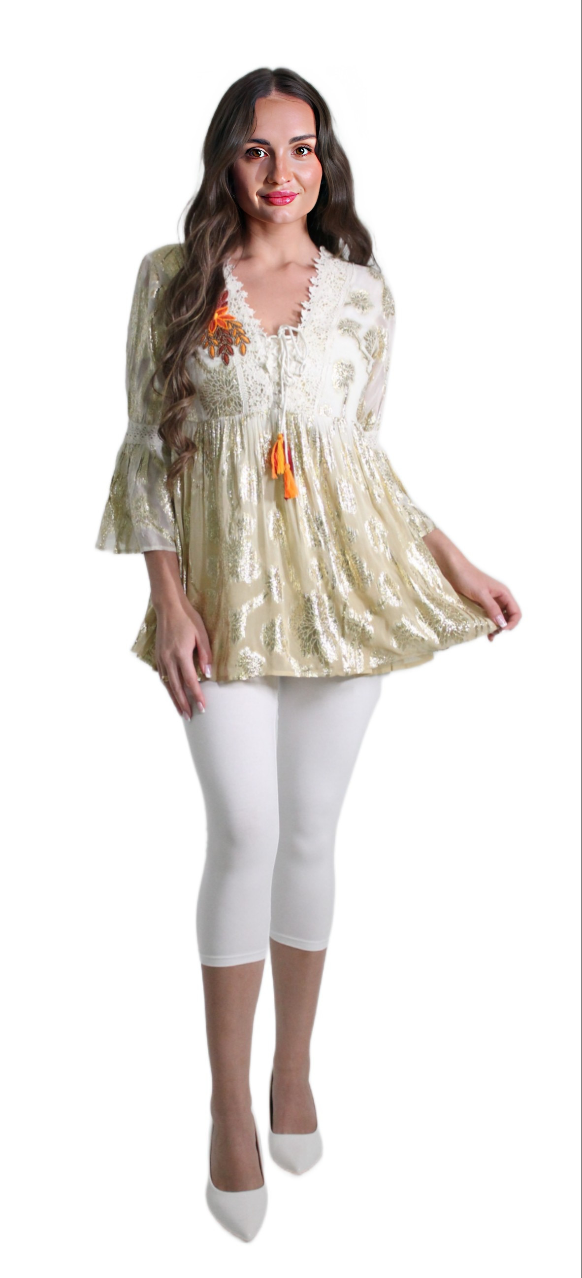 LURX OMBARRE DYED DRESS VZG-0007 AFTERSHOCK LONDON