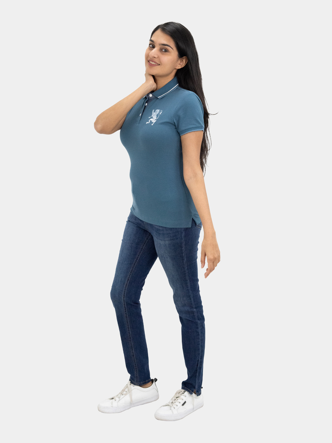 Women"s 3D Lion Polo